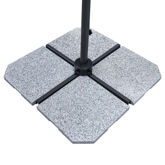 Doppler 85599DPE25 Sonnenschirmständer Basis Grau Granit, 2 image