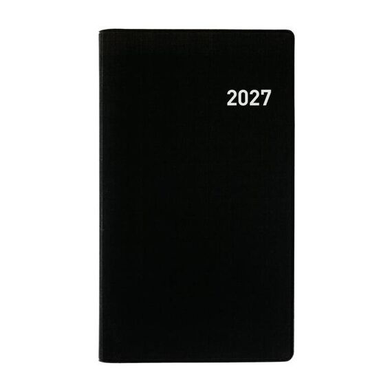 Biella 858773020027U Terminkalender Wochen-Terminkalender 130 Seiten Schwarz