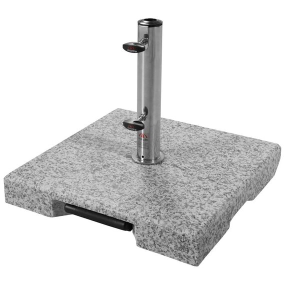 Doppler 85897AMT Sonnenschirmständer Basis Grau Granit, Stahl, 2 image
