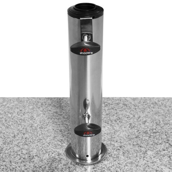 Doppler 85897AMT Sonnenschirmständer Basis Grau Granit, Stahl, 5 image