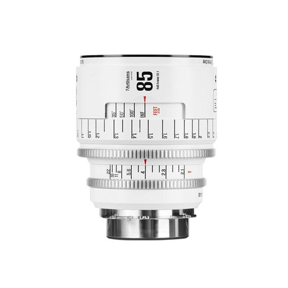 7Artisans 85T21W-PL INF Kameraobjektiv Camcorder Kinoobjektiv Weiß, Farbe: Weiß, 2 image