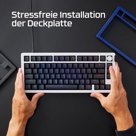 HyperX Alloy Rise Top Plate - Navy Blue Oberer Tastaturrahmen, Farbe: Navy, 6 image