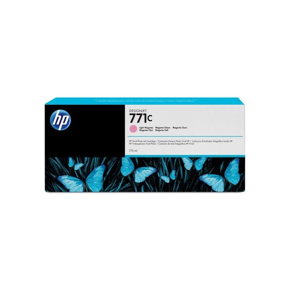 HP 771C Magenta hell DesignJet Druckerpatrone, 775 ml