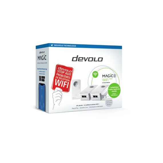 Devolo Magic 2 WiFi next 2400 Mbit/s Ethernet/LAN WLAN Weiß