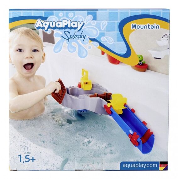 Aquaplay Sploshy Mountain Bad-Spieleset Blau, Braun, Rot, Gelb, Farbe: Blau, Braun, Rot, Gelb, 5 image