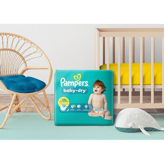 Pampers Baby-Dry 8700216227285 Wegwerfwindel Junge/Mädchen 3 34 Stück(e)
