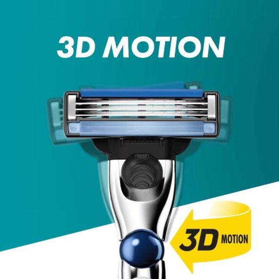 Gillette MACH3 Turbo Rasierklinge 12 Stück(e) Edelstahl Männer, 5 image