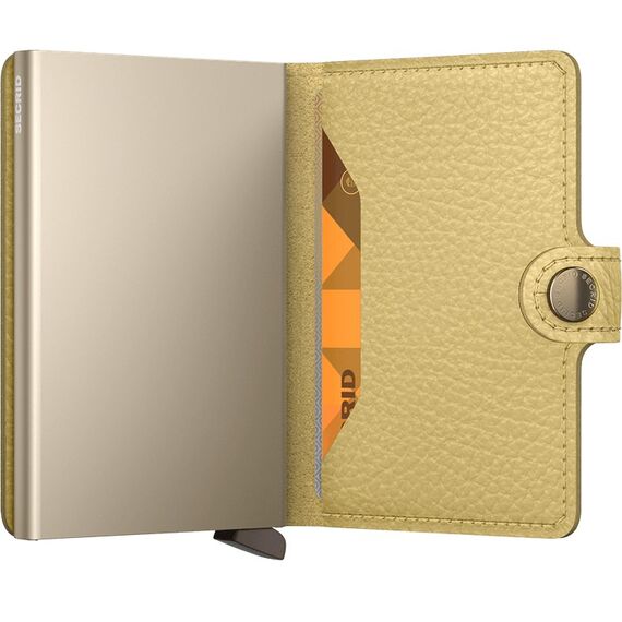 Secrid Miniwallet Briefttasche Gelb Echtes Leder, 3 image