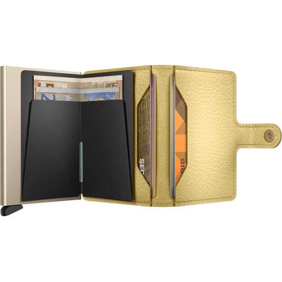 Secrid Miniwallet Briefttasche Gelb Echtes Leder, 4 image