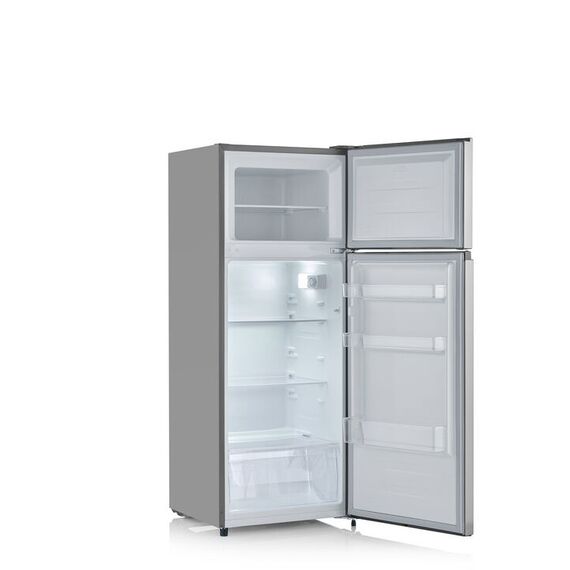 Severin DT 8761 Kühl- und Gefrierkombination Freistehend 206 l Silber