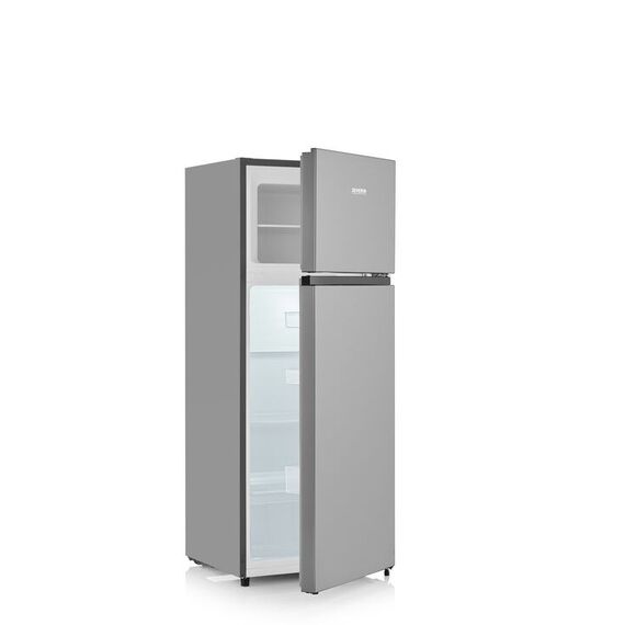 Severin DT 8761 Kühl- und Gefrierkombination Freistehend 206 l Silber, 2 image