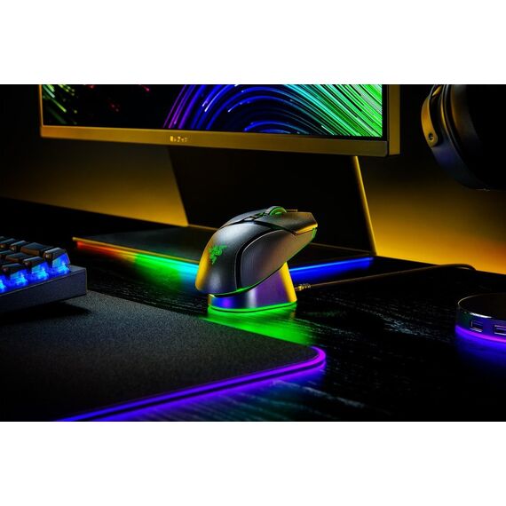 Razer MOUSE DOCK PRO Maus Schwarz USB Kabelloses Aufladen Drinnen, 3 image