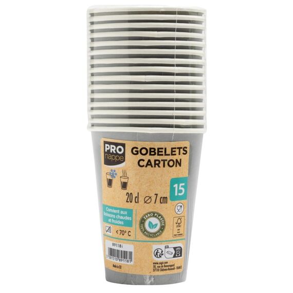 PRONAPPE 89118I Einwegbecher 15 Stück(e) 200 ml Karton, 2 image