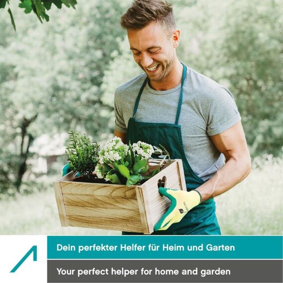 ACE 901205 Handschutz Gartenhandschuhe Grün, Gelb Latex, Stoff 3 Stück(e), 2 image