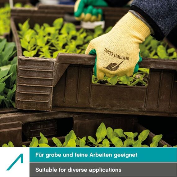 ACE 901209 Handschutz Gartenhandschuhe Grün, Gelb Latex, Stoff 3 Stück(e), 5 image