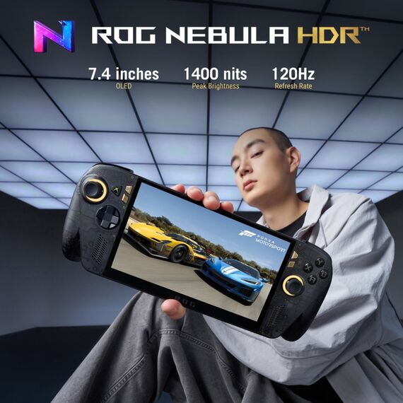 ASUS ROG XBOX Ally X20 Bundle RC74XA-TW001W Tragbare Spielkonsole 18,8 cm (7.4") 1 TB Touchscreen WLAN Schwarz, 3 image