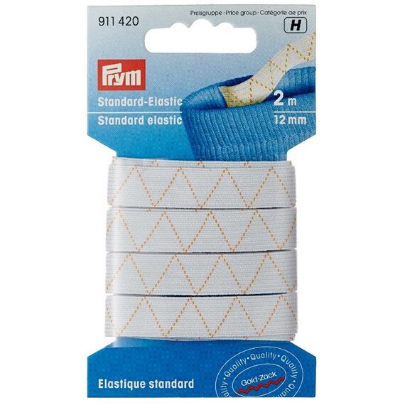 Prym 911420 Nähgummi Weiß 2 m 1 Stück(e)