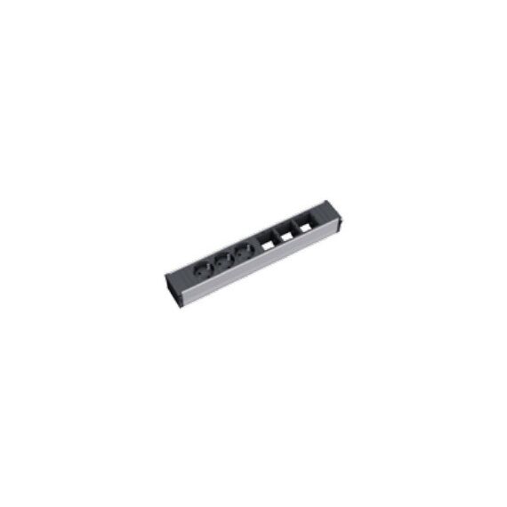 Bachmann 912.018 Verlängerungskabel 0,1 m 4 AC-Ausgänge Schwarz