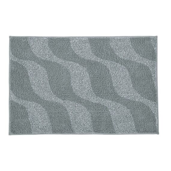 Kleine Wolke 9206901225 Badezimmerteppich & -matte 70 x 120 cm, Farbe: Anthrazit