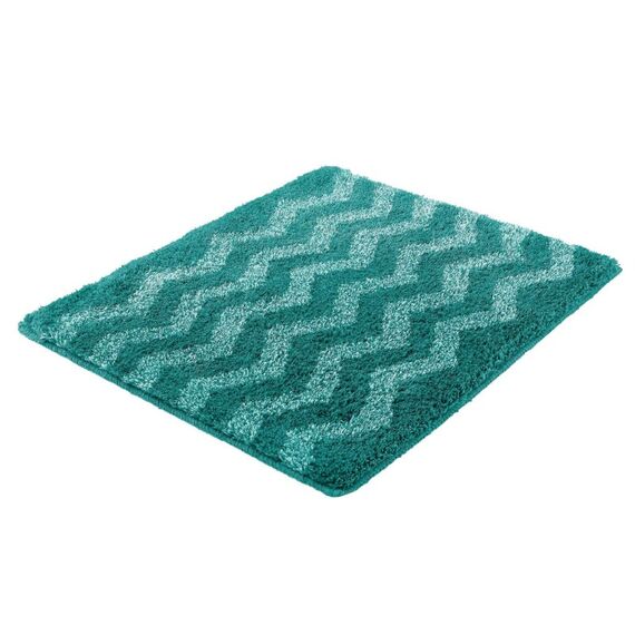 Kleine Wolke 9207675539 Badezimmerteppich & -matte 55 x 65 cm, Farbe: Türkis