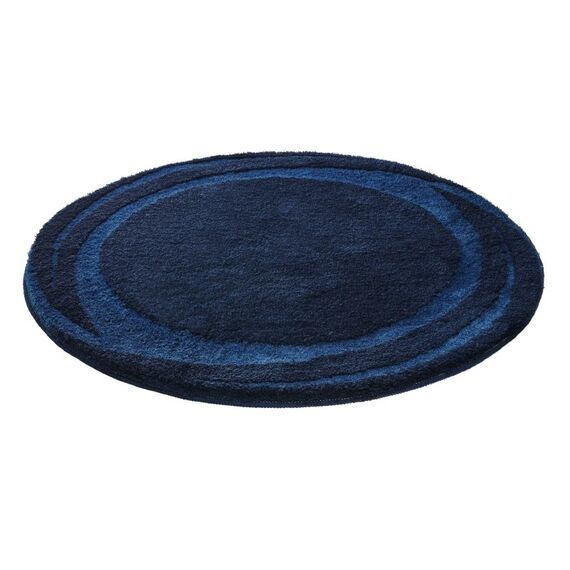 Kleine Wolke 9208750521 Badezimmerteppich & -matte 100 x 100 cm, Farbe: Navy