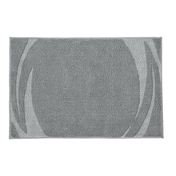 Kleine Wolke 9208901657 Badezimmerteppich & -matte 80 x 140 cm, Farbe: Anthrazit