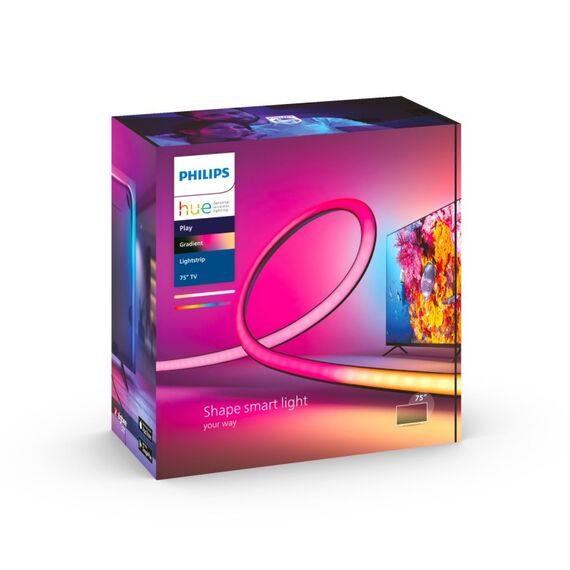 Philips Hue White and Color ambiance Hue Play Gradient Lightstrip 75 Zoll und größer, 7 image