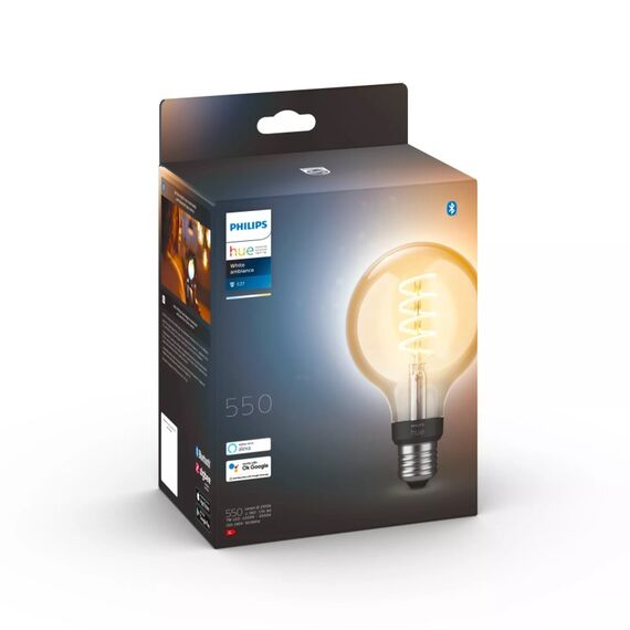 Philips E27 - Filament Globe G93 - 550, 2 image
