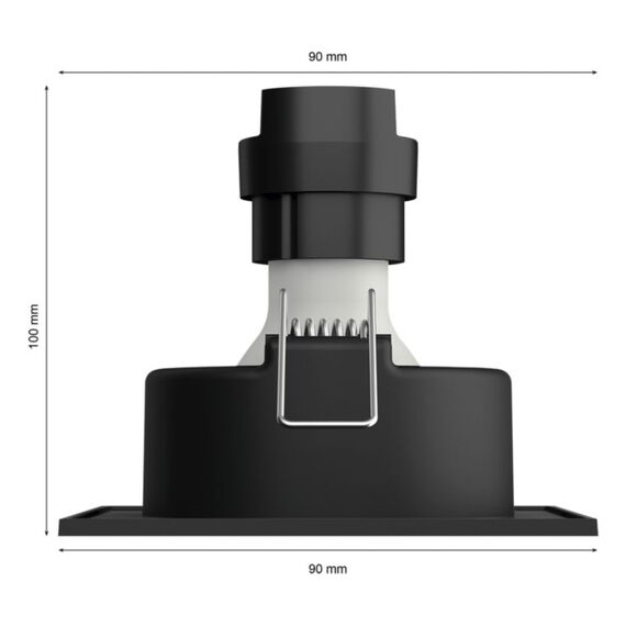 Philips 929003809801 Smart Lighting Intelligenter Einbaustrahler Bluetooth 4,2 W, Farbe: Aluminium, 3 image