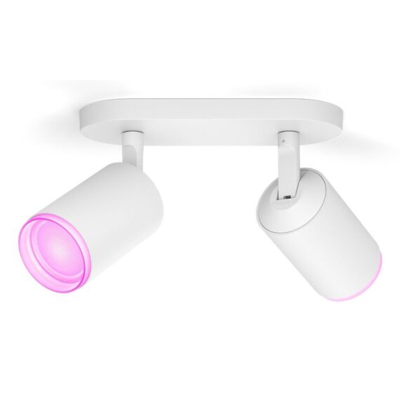 Philips Hue 929003810301 Smart Lighting Intelligenter Einbaustrahler Bluetooth 4,2 W, Farbe: Weiß