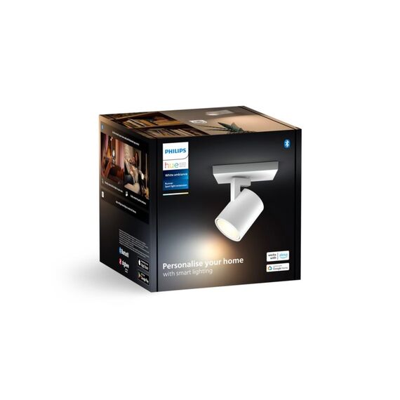 Philips Hue 929003812301 Smart Lighting Intelligenter Einbaustrahler Bluetooth 4,2 W, Farbe: Weiß, 3 image