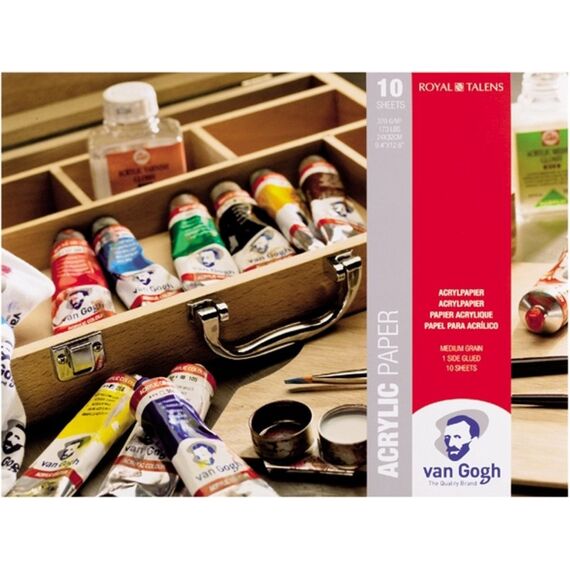 Van Gogh 93162432 Kunstdruckpapier Kunstpapier 10 Blätter