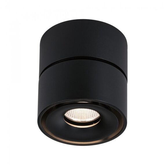 Paulmann LED Deckenleuchte Spircle 78mm 8W 550lm 230V 3000K Schwarz matt