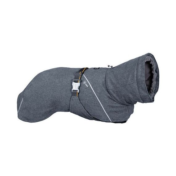 Hurtta Expedition Parka II 23 Grau Stoff Hund Anorak, Farbe: Grau, Größe: 23