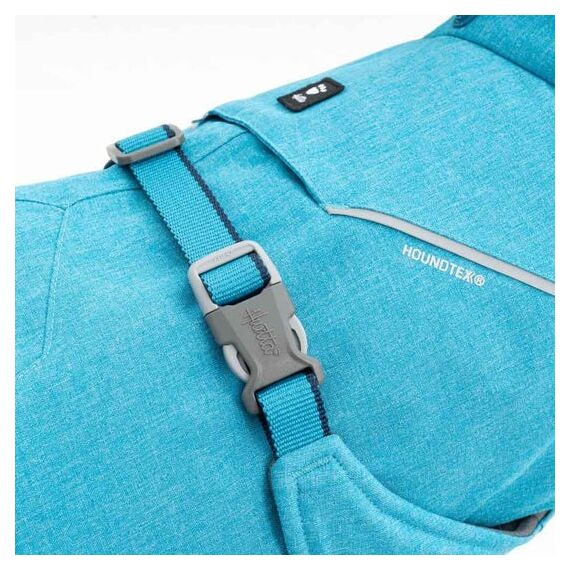 Hurtta Expedition Parka II 25 Blau Stoff Hund Anorak, Farbe: Blau, Größe: 25, 2 image