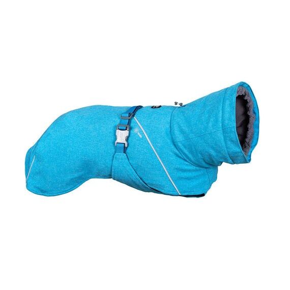 Hurtta Expedition Parka II Blau Stoff Hund Anorak, Farbe: Blau