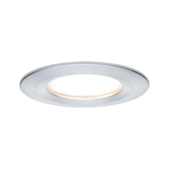 Paulmann EBL Set Nova Plus Coin dim. Starr 3x6W 2700K 230V 51mm Alu geb.