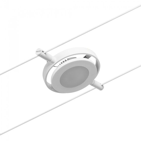 Paulmann CorDuo LED Seilsystem RoundMac Basisset 5x 5x200lm 5x4,5W 3000K 230/12V Weiss, Chrom