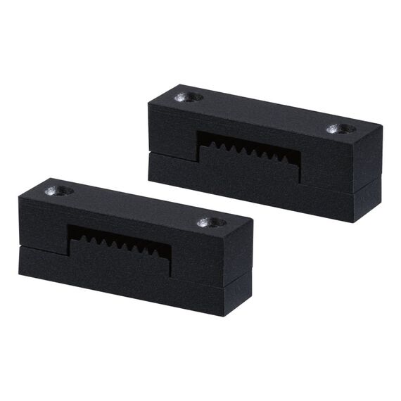 Paulmann ULine 2x Gurt-Klemme schwarz Aluminium