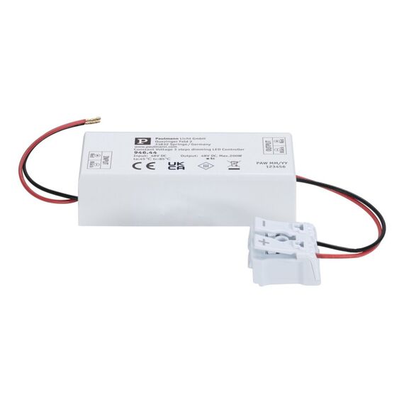 Paulmann ULine Zubehör 3-Step-Dimmer max. 200W 48V 3-Step-Dimmer max. 200W 48V 80x35mm Weiss