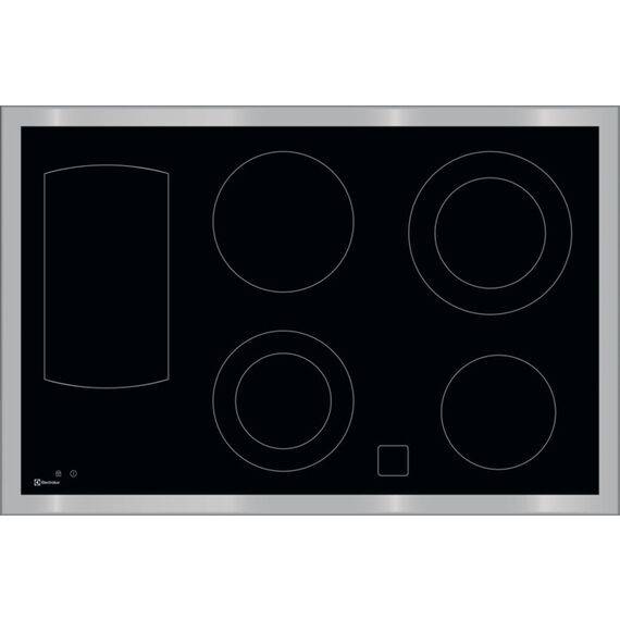 Electrolux GK80LPLCN Schwarz Integriert Keramik 5 Zone(n)