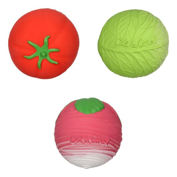 Oli&Carol Veggie Salad Baby Sensory Balls Beissring, 2 image