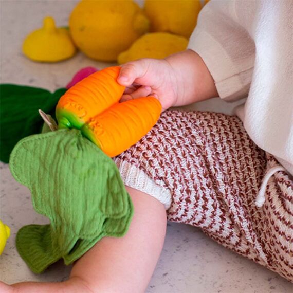 Oli&Carol Cathy the Carrot Mini Doudou Beissring, 6 image
