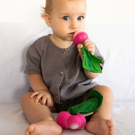Oli&Carol Ramona the Radish Mini Doudou Beissring, 9 image