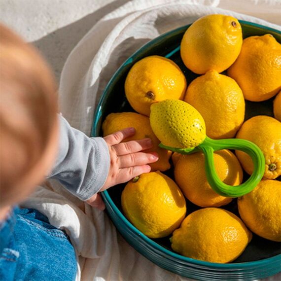 Oli&Carol Lemon Rattle Beissring, 6 image