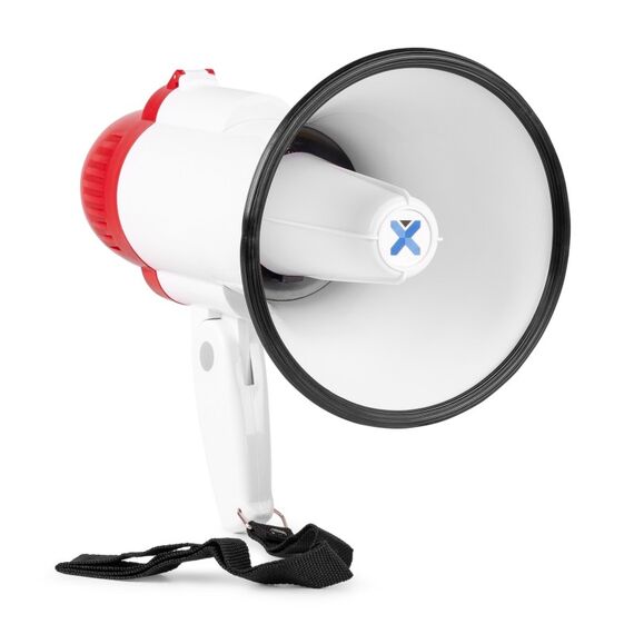 Vonyx MEG025 Drinnen/Draußen 25 W Rot, Weiß