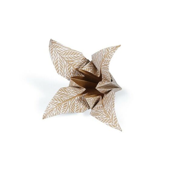 Clairefontaine Papier Origami Kraft floral 10x10cm, 15x15cm, 20x20cm, 3 image