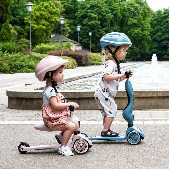Scoot & Ride Highwaykick 1 Kinder Dreiradroller Pink, 4 image