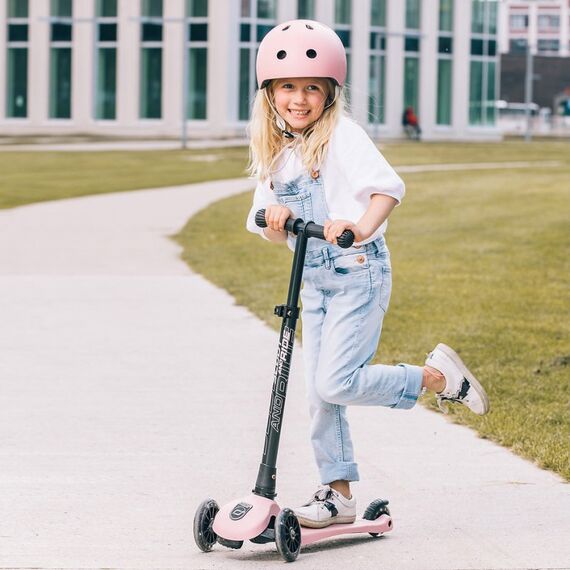 Scoot & Ride Highwaykick 3 Kinder Klassischer Roller Rose, 2 image