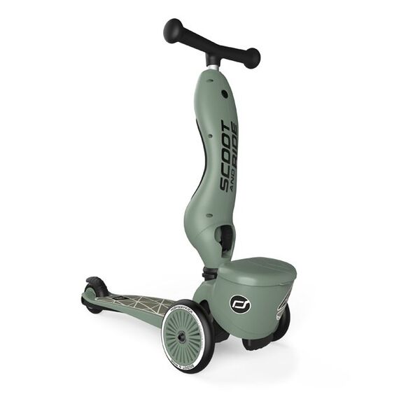 Scoot & Ride Highwaykick 1 Kinder Dreiradroller Grün, 2 image